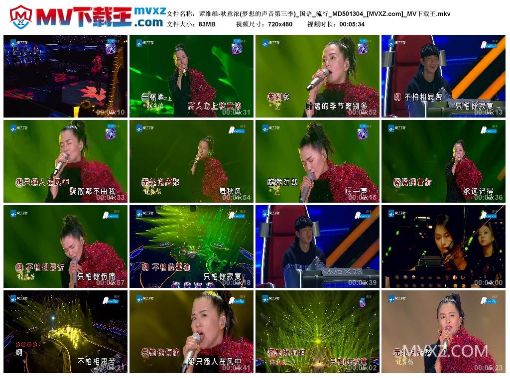 谭维维-秋意浓(梦想的声音第三季)_国语_流行_MD501304